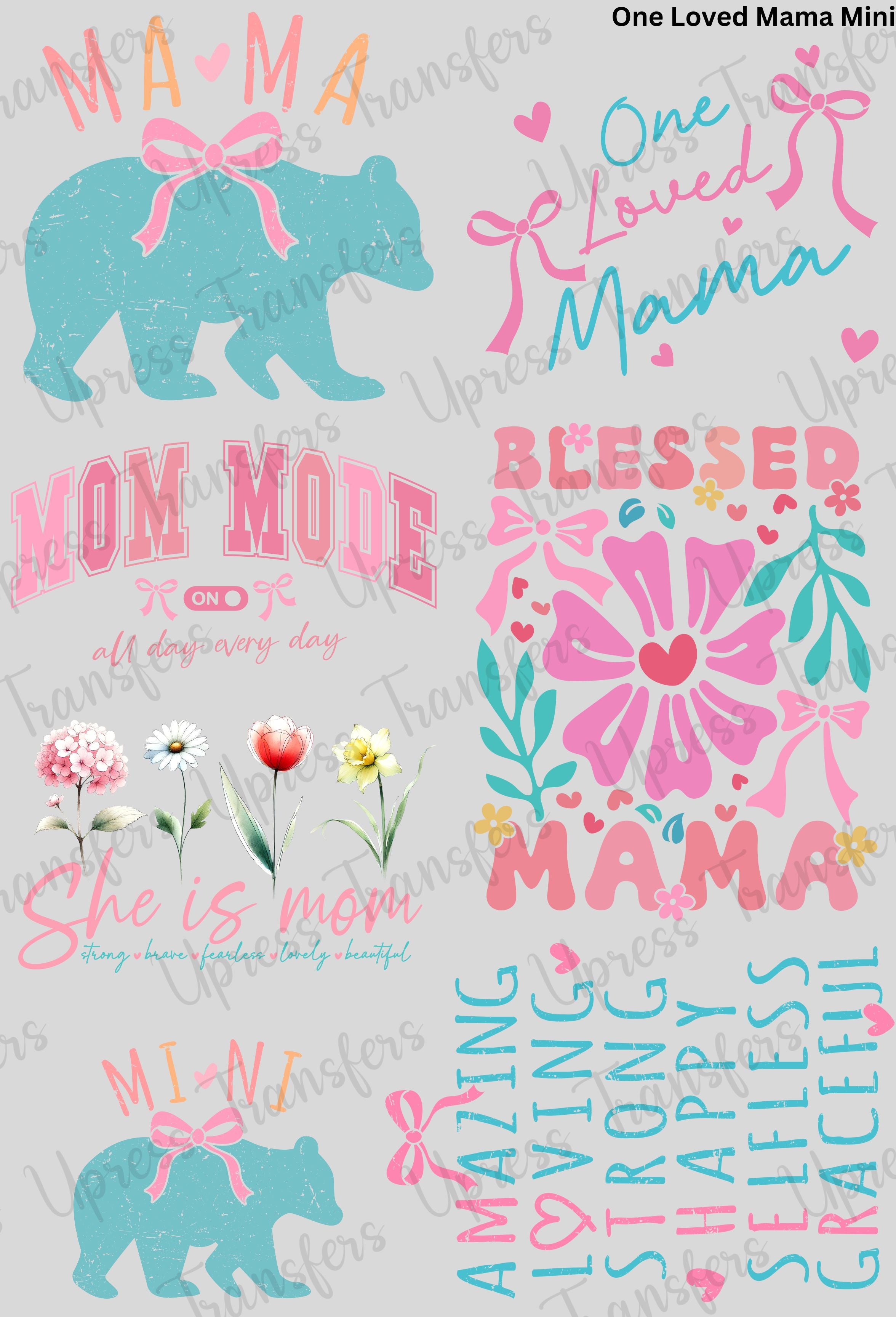 One Loved Mama mini