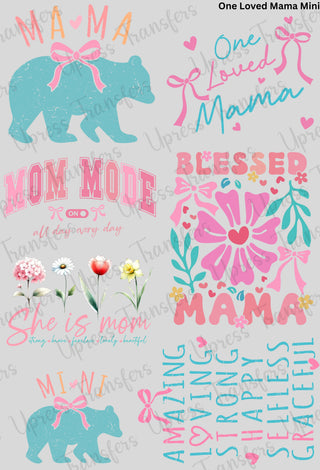 One Loved Mama mini