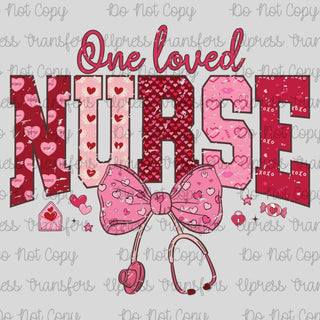 One Loved Nurse Valentine