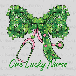 One Lucky Nurse Clovers Bow