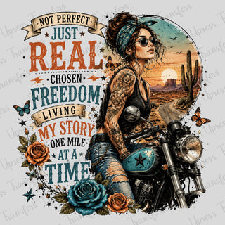 One Mile At A Time Biker