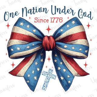 One Nation Under God USA Bow