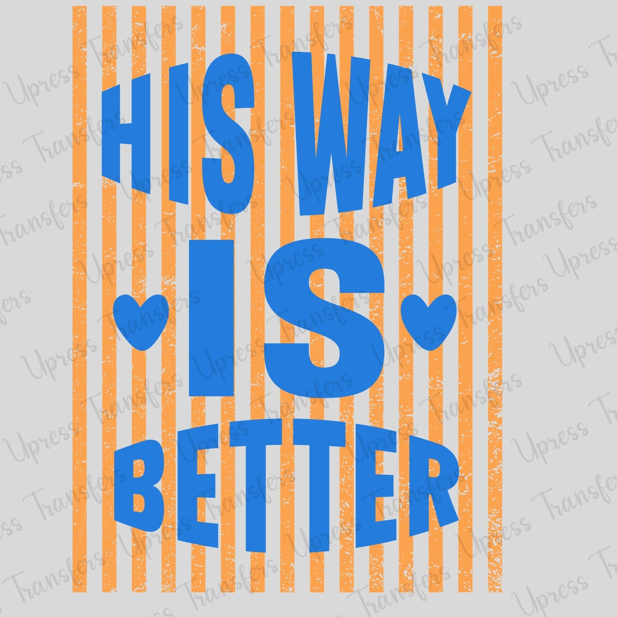 Orange And Blue His Way