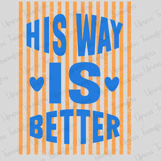 Orange And Blue His Way