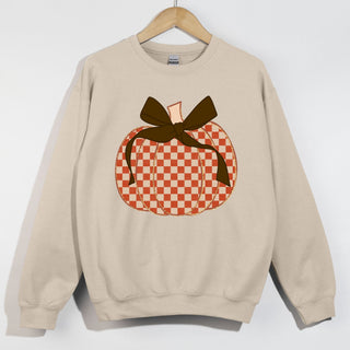 Orange Checkered Pumpkin
