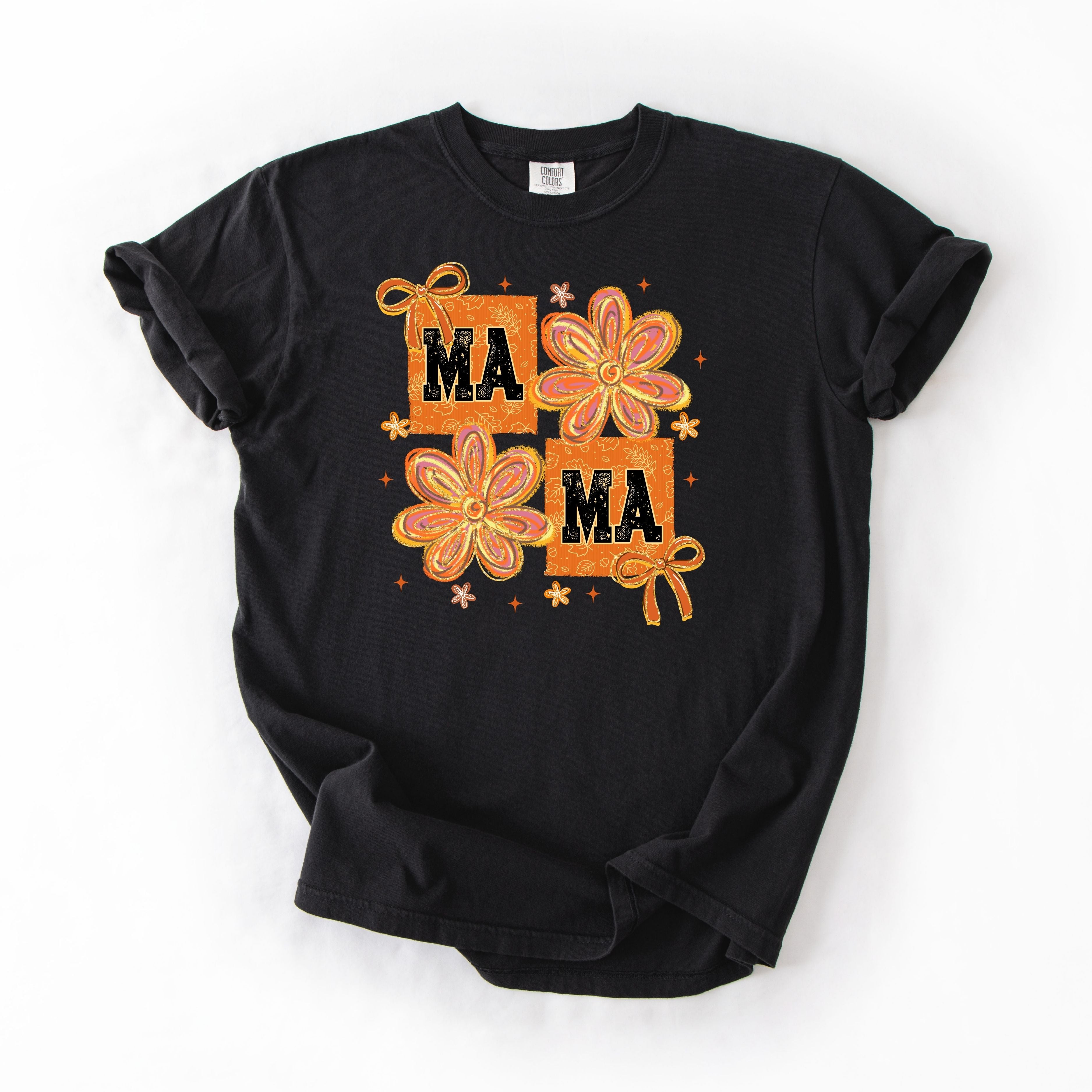 Orange Floral Mama