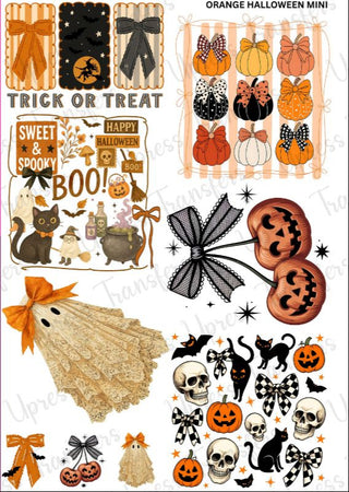 Orange Halloween Mini