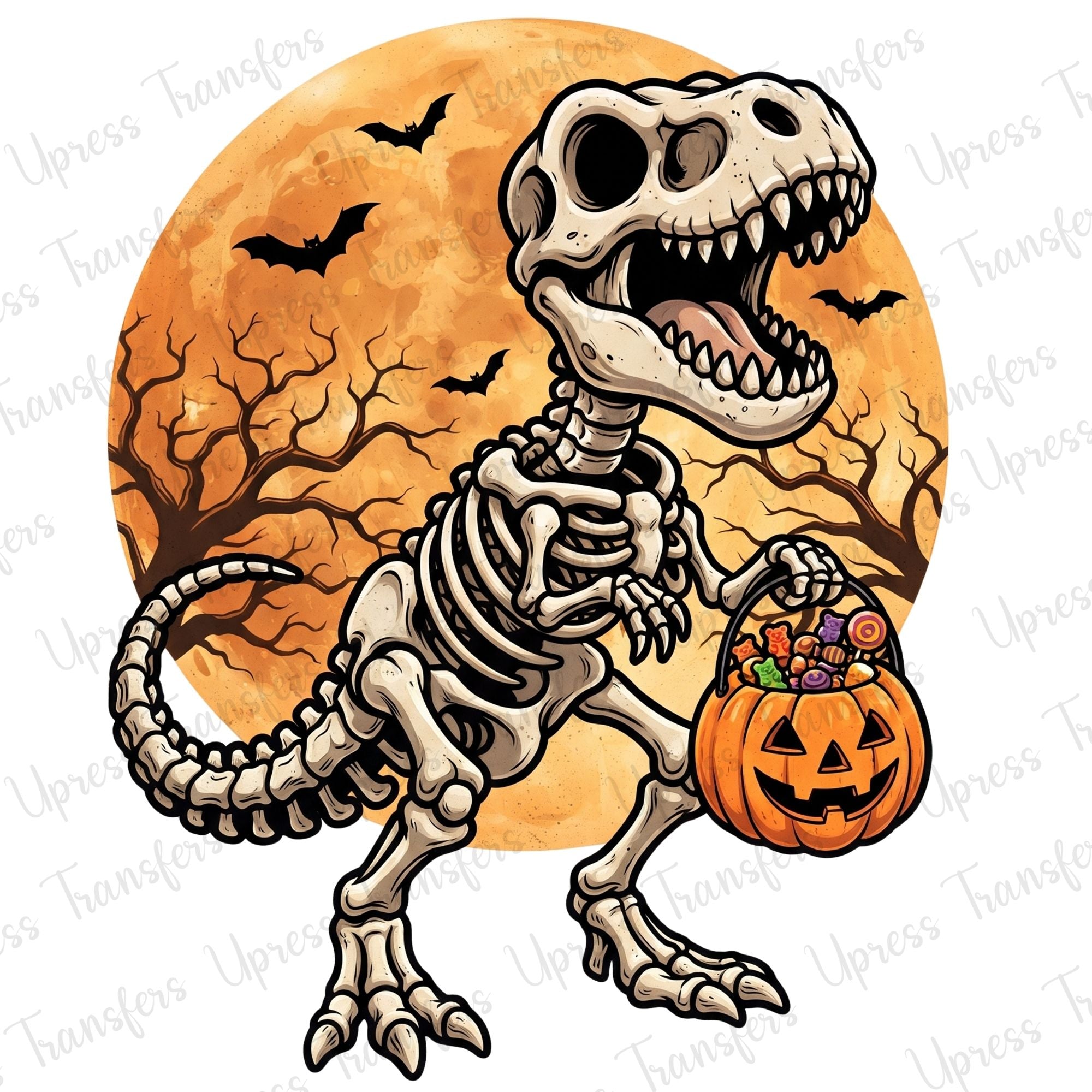 Orange Moon T-Rex