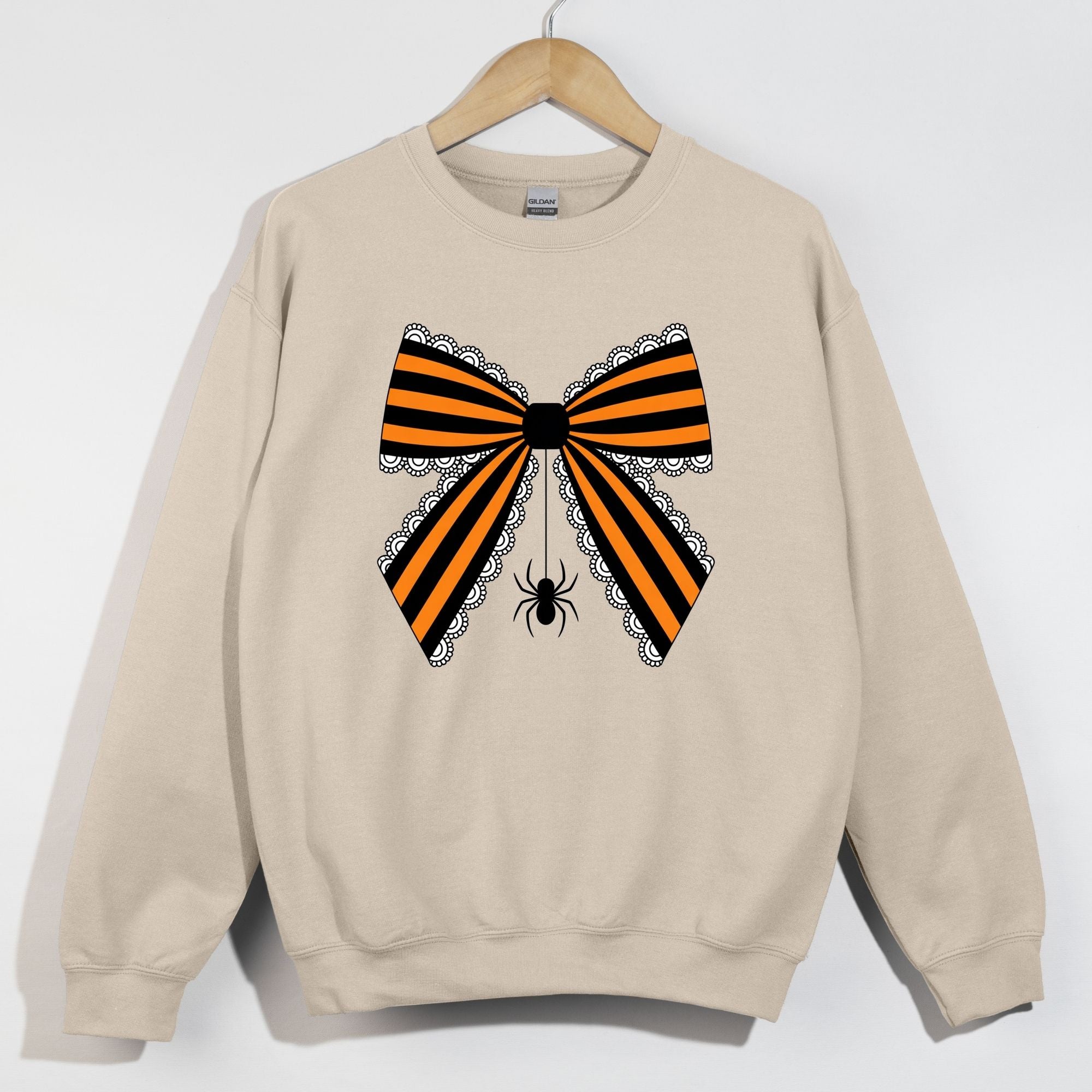 Orange and Black Stripes With Lace