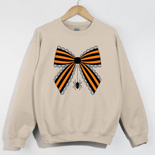 Orange and Black Stripes With Lace