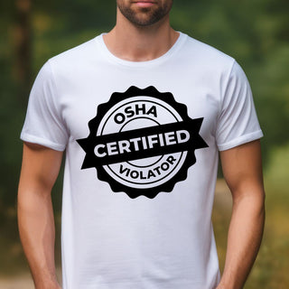 Osha Certified Violator