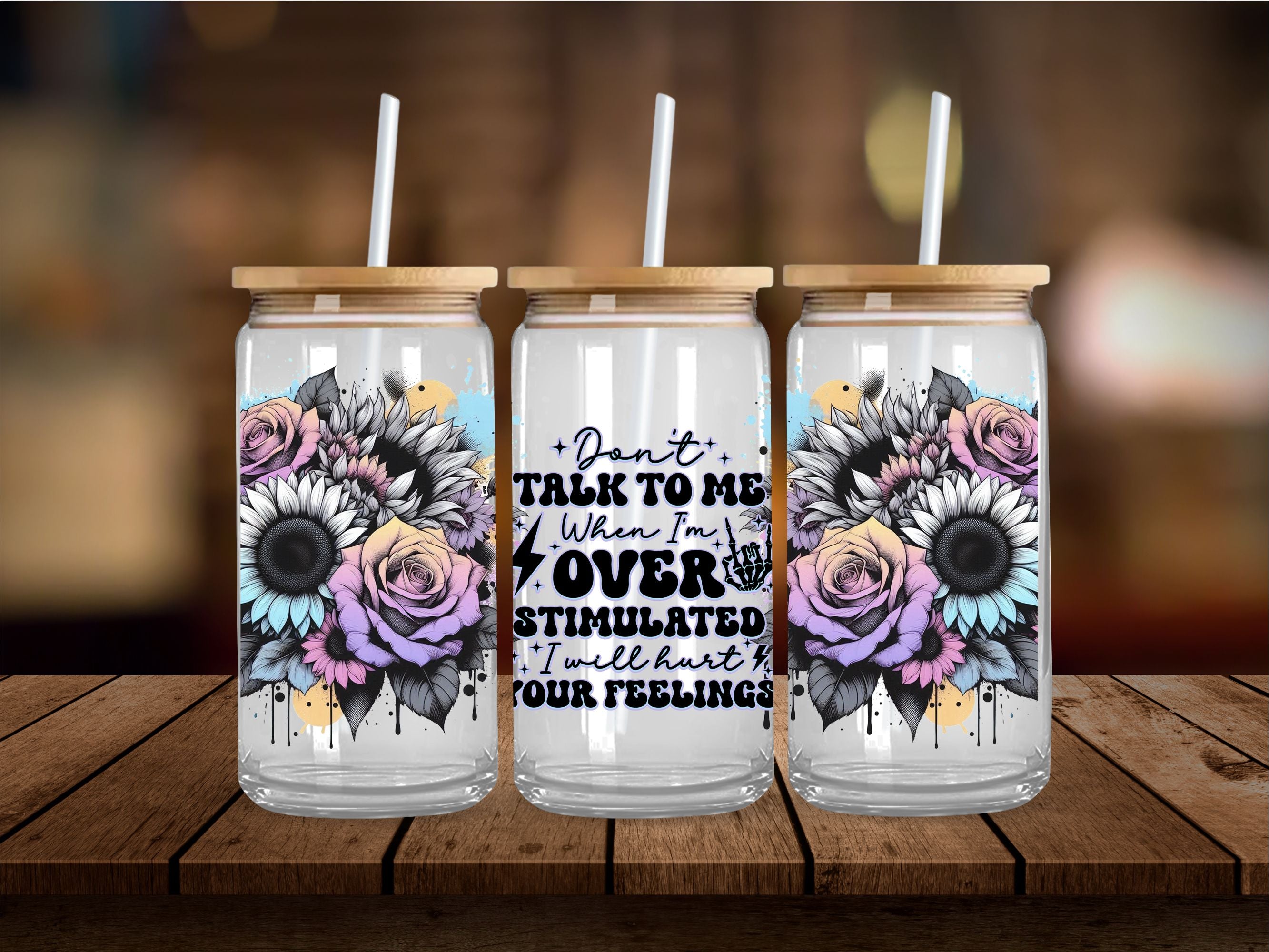 Over Stimulated 16 Oz Wrap