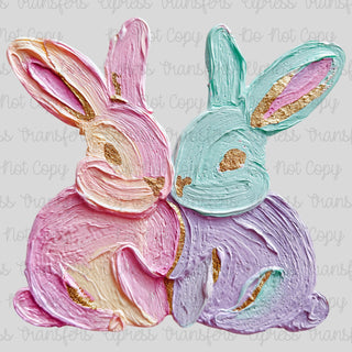 Painted Bunnies Duo