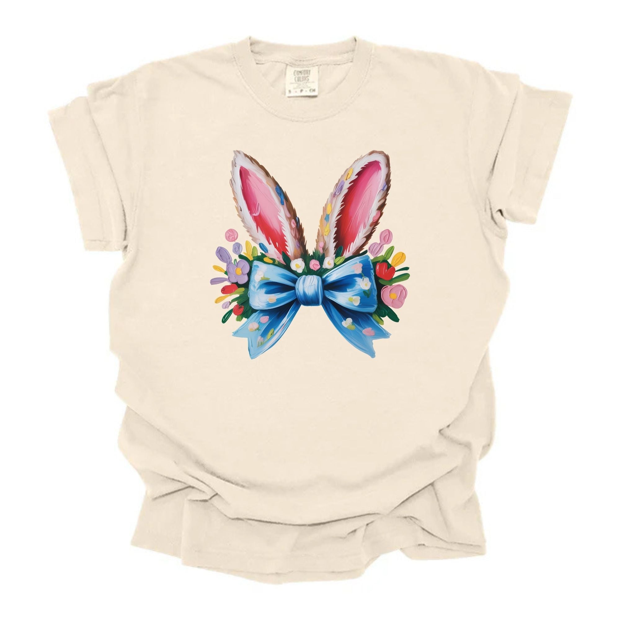 Painted Floral Bunnie Ears