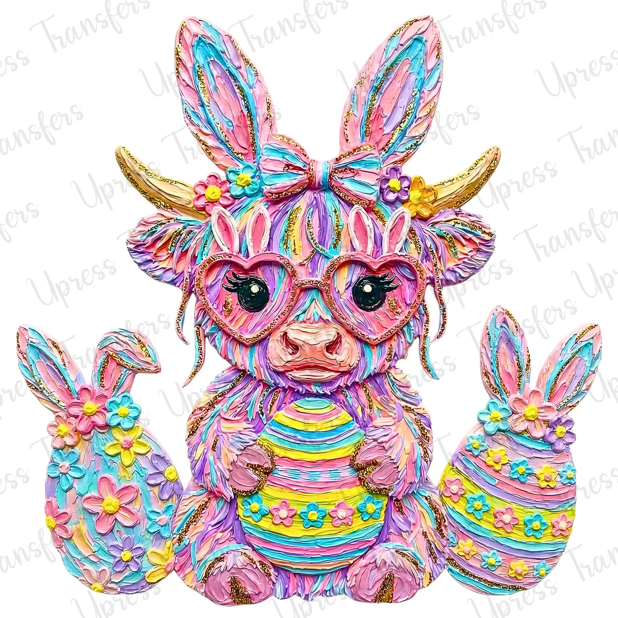 Painted Highland Eggs