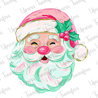 Painted Jolly Santa