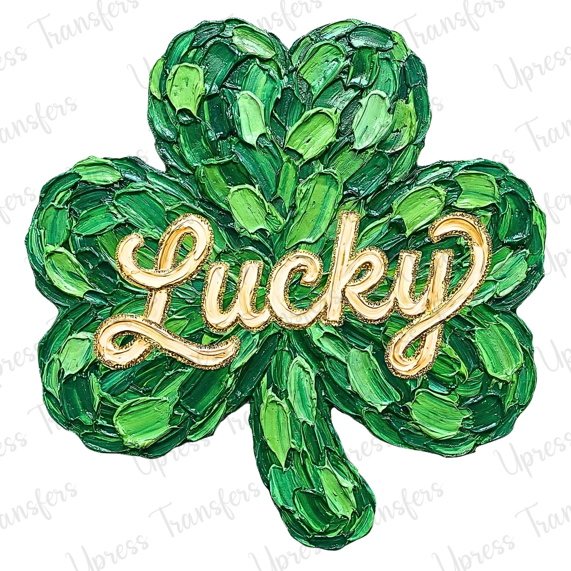 Painted Lucky Clover