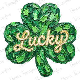 Painted Lucky Clover