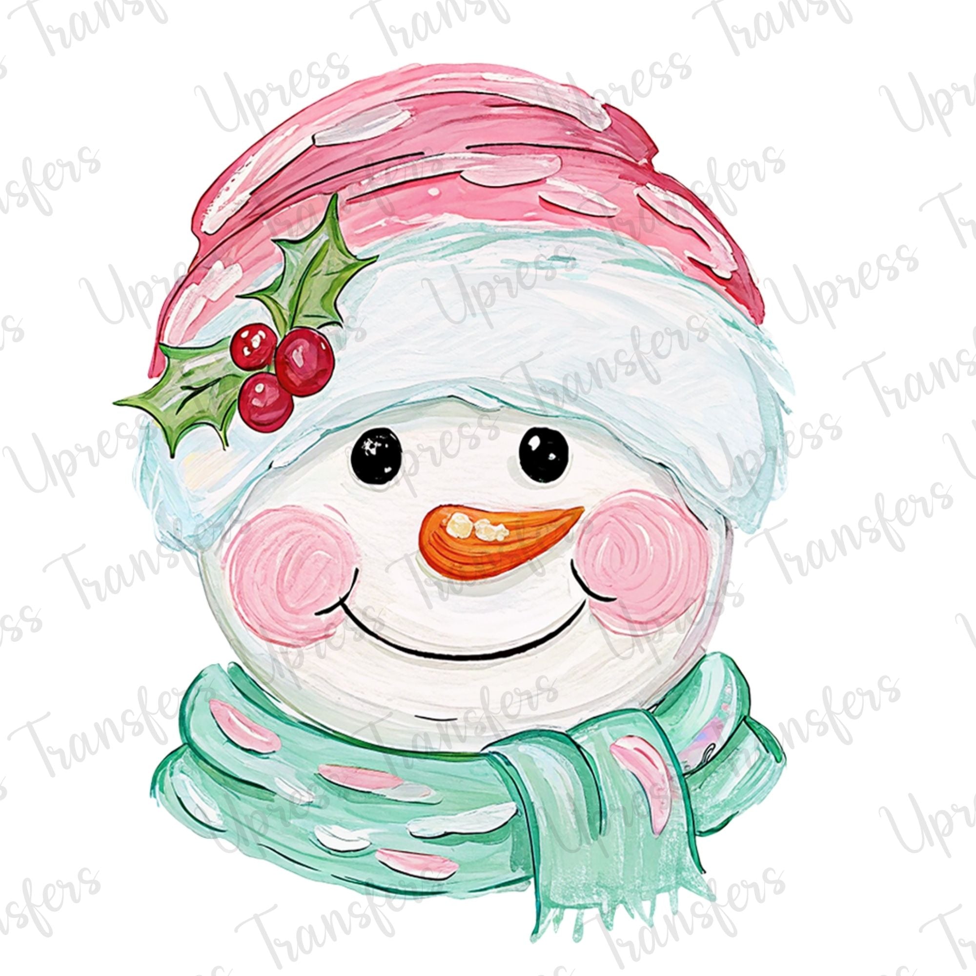 Painted Snowman