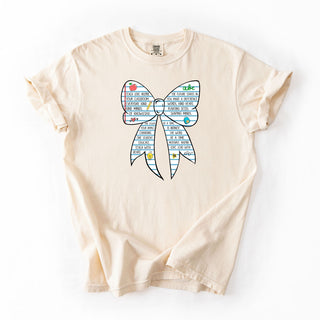 Paper Bow Letter Teacher