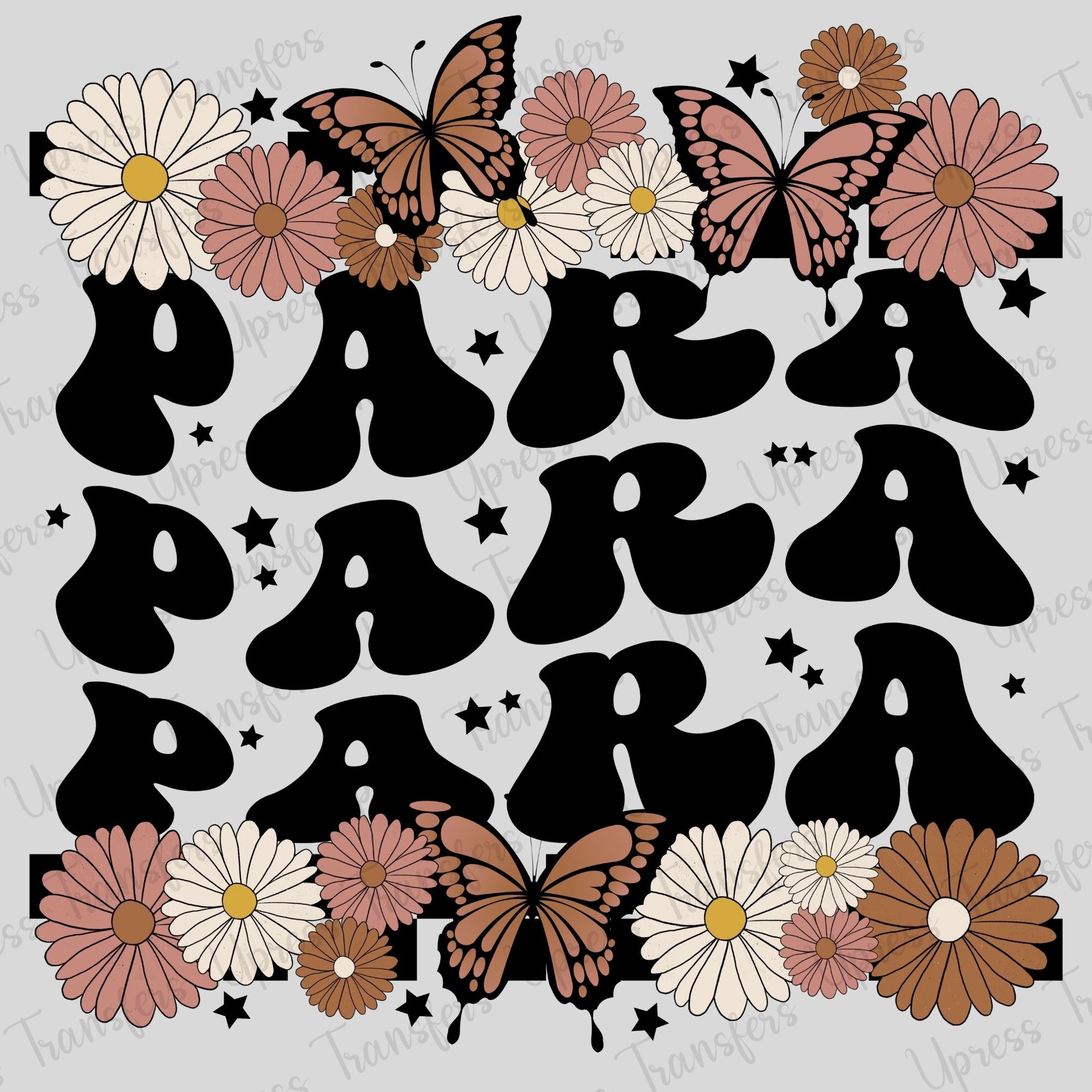 Para x3 Boho Butterflies