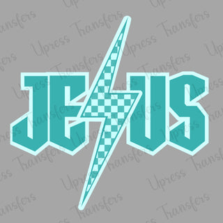 Pastel Blue Jesus