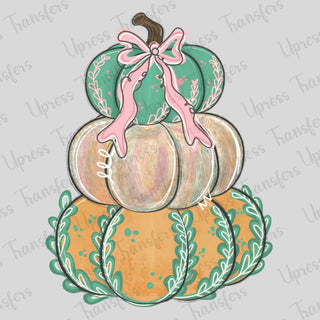 Pastel Brushstroke Pumpkins