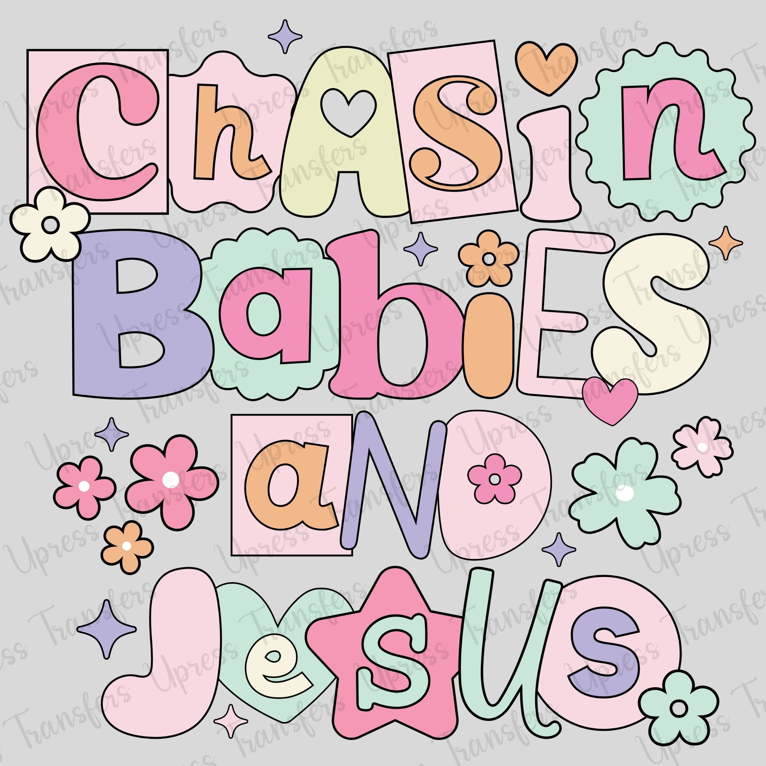 Pastel Chasing Babies
