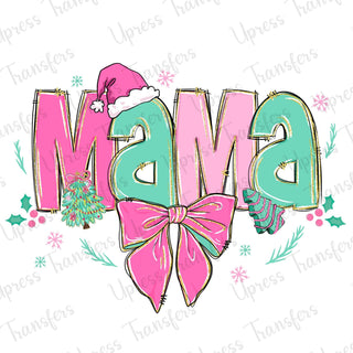 Pastel Christmas Mama