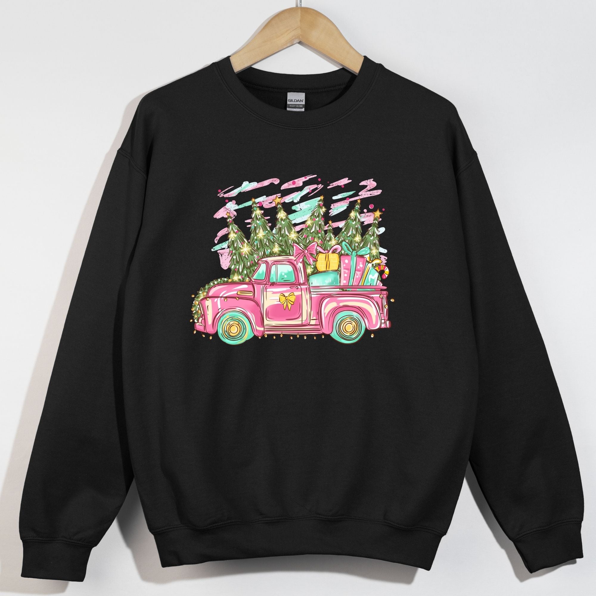 Pastel Christmas Truck
