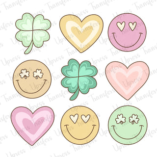 Pastel Clover Collage