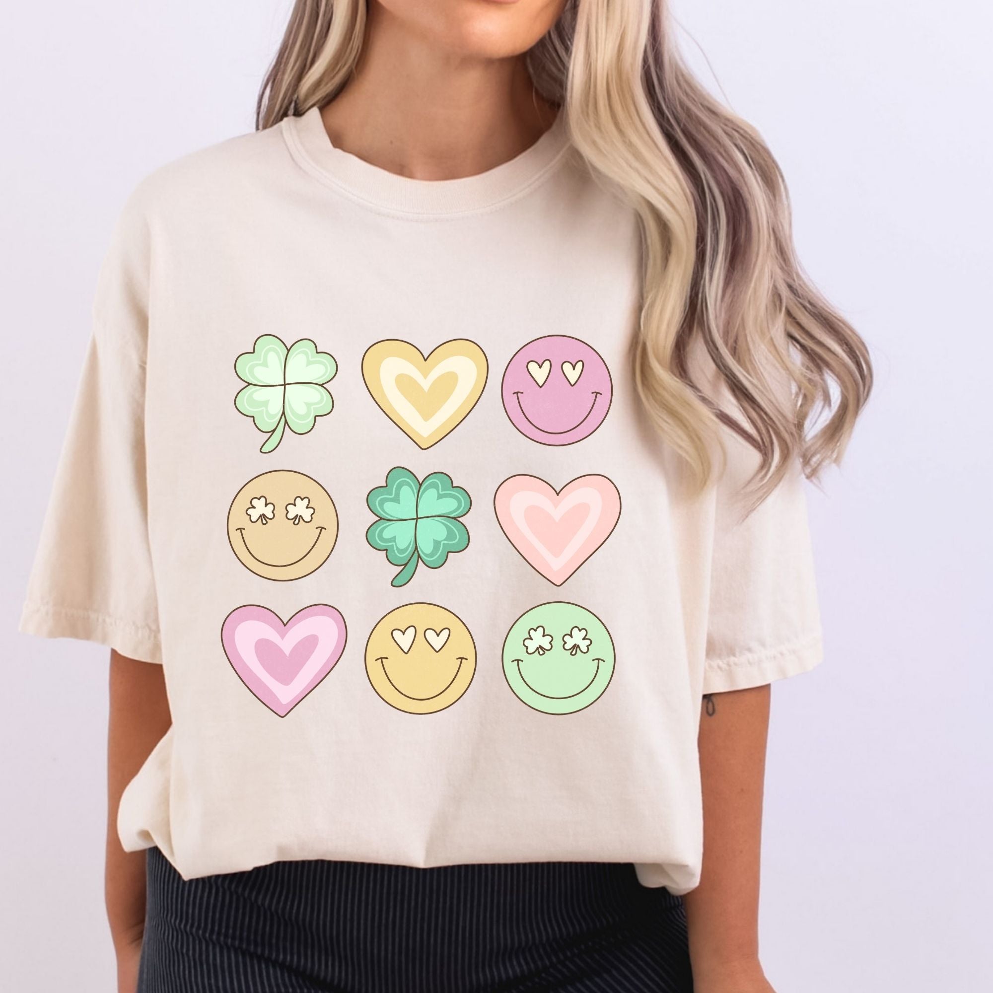 Pastel Clover Collage