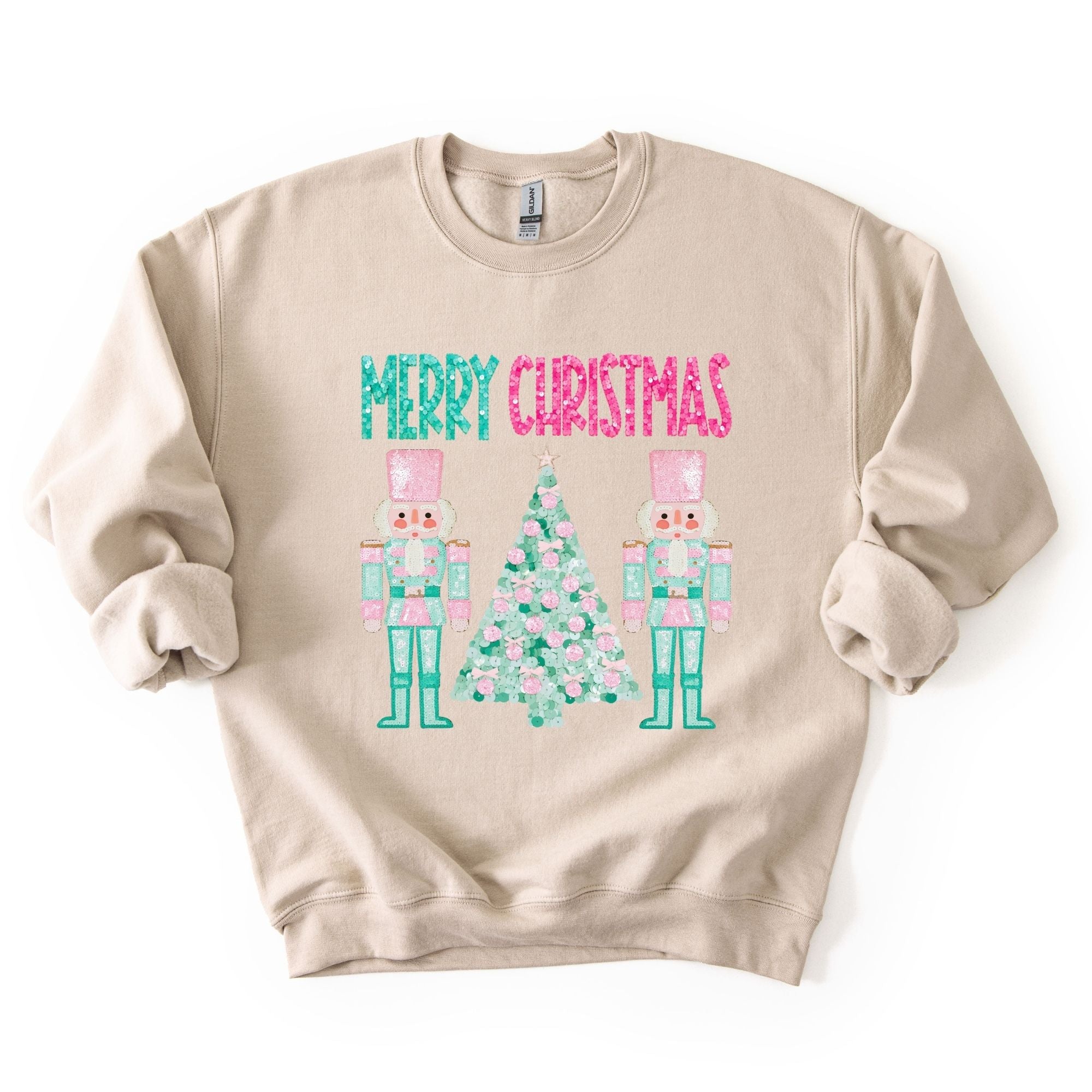 Pastel Nutcrackers Sequins