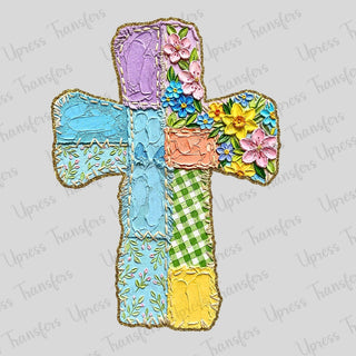 Pastel Painted Cross