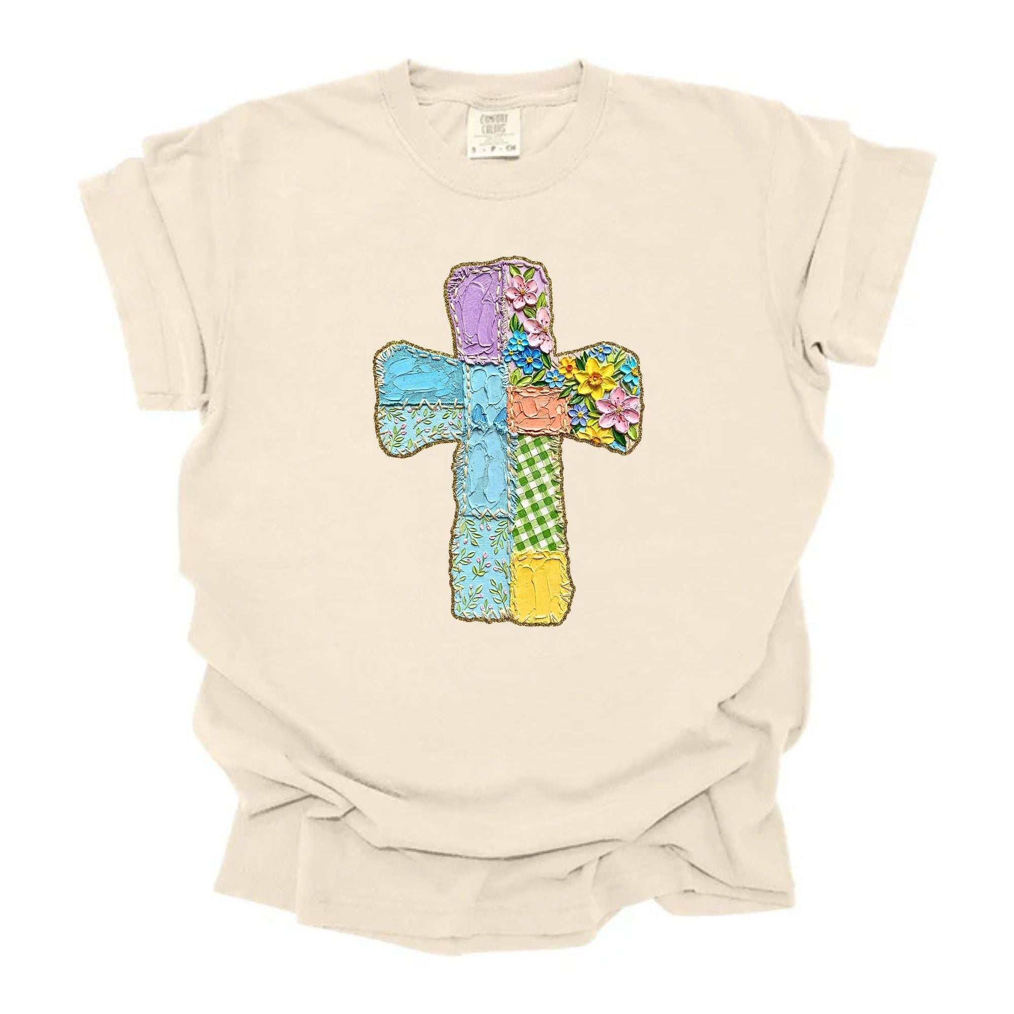 Pastel Painted Cross