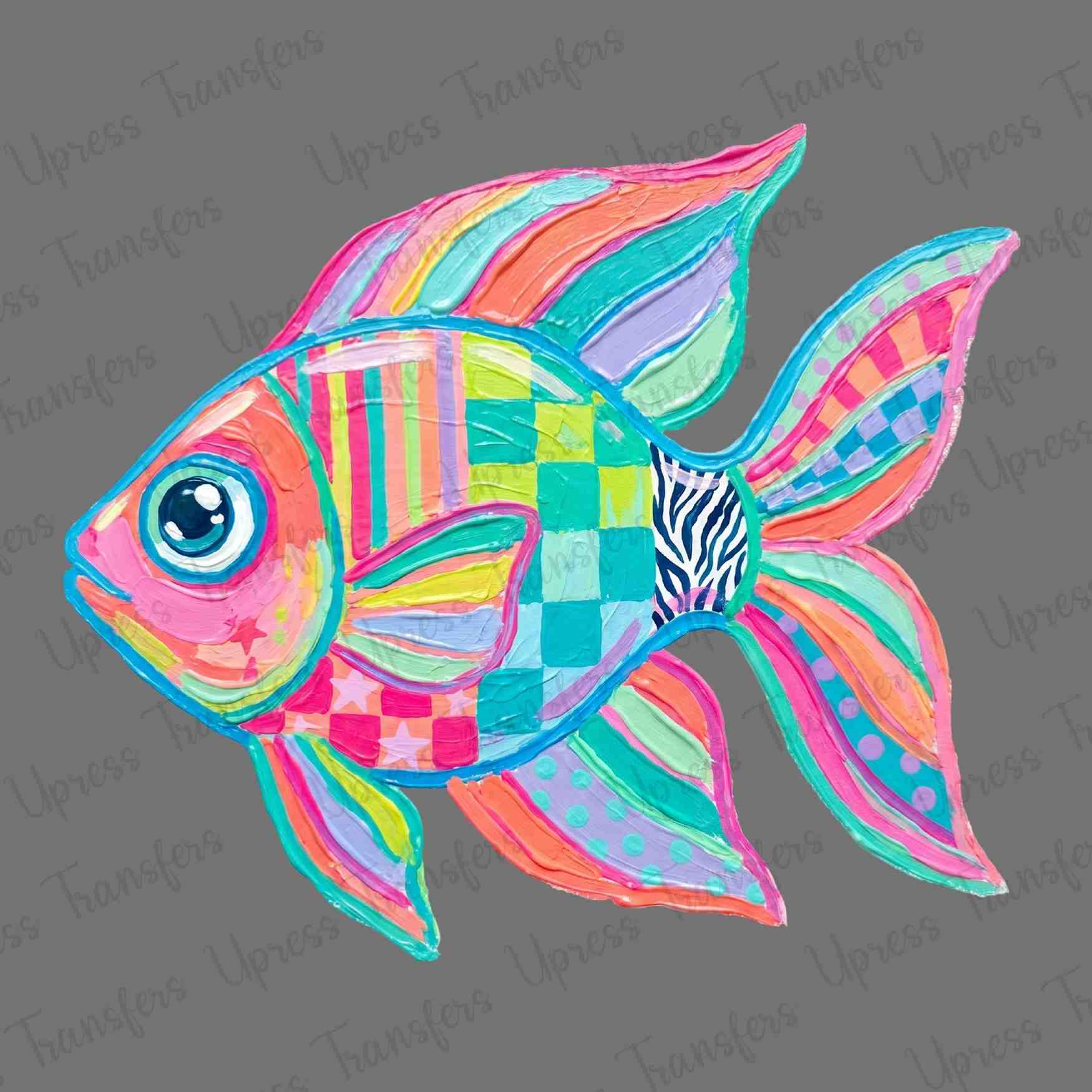Pastel Painted Fish