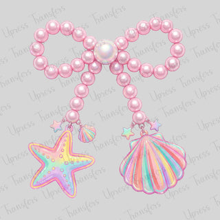 Pastel Pearl Star and Shell