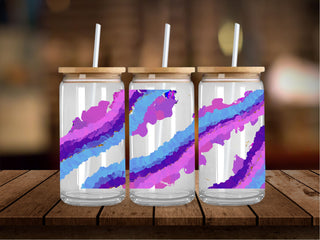 Pastel Streaks 16 Oz Wrap