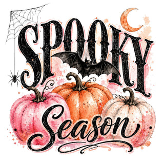 Pastel pumpkin Spooky Bat
