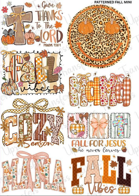Patterned Fall Mini