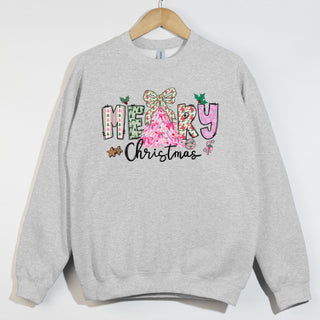 Patterned Merry Christmas Prints