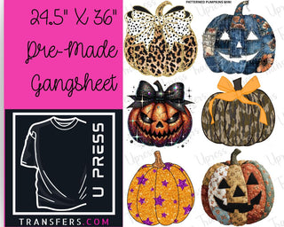 Patterned Pumpkins Mini