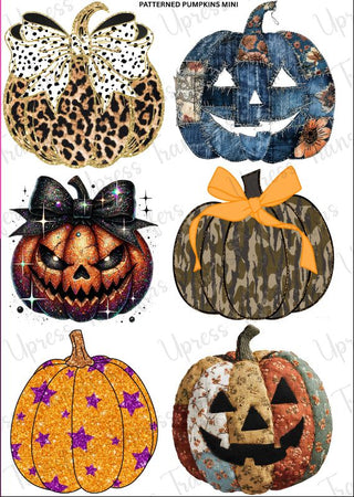 Patterned Pumpkins Mini