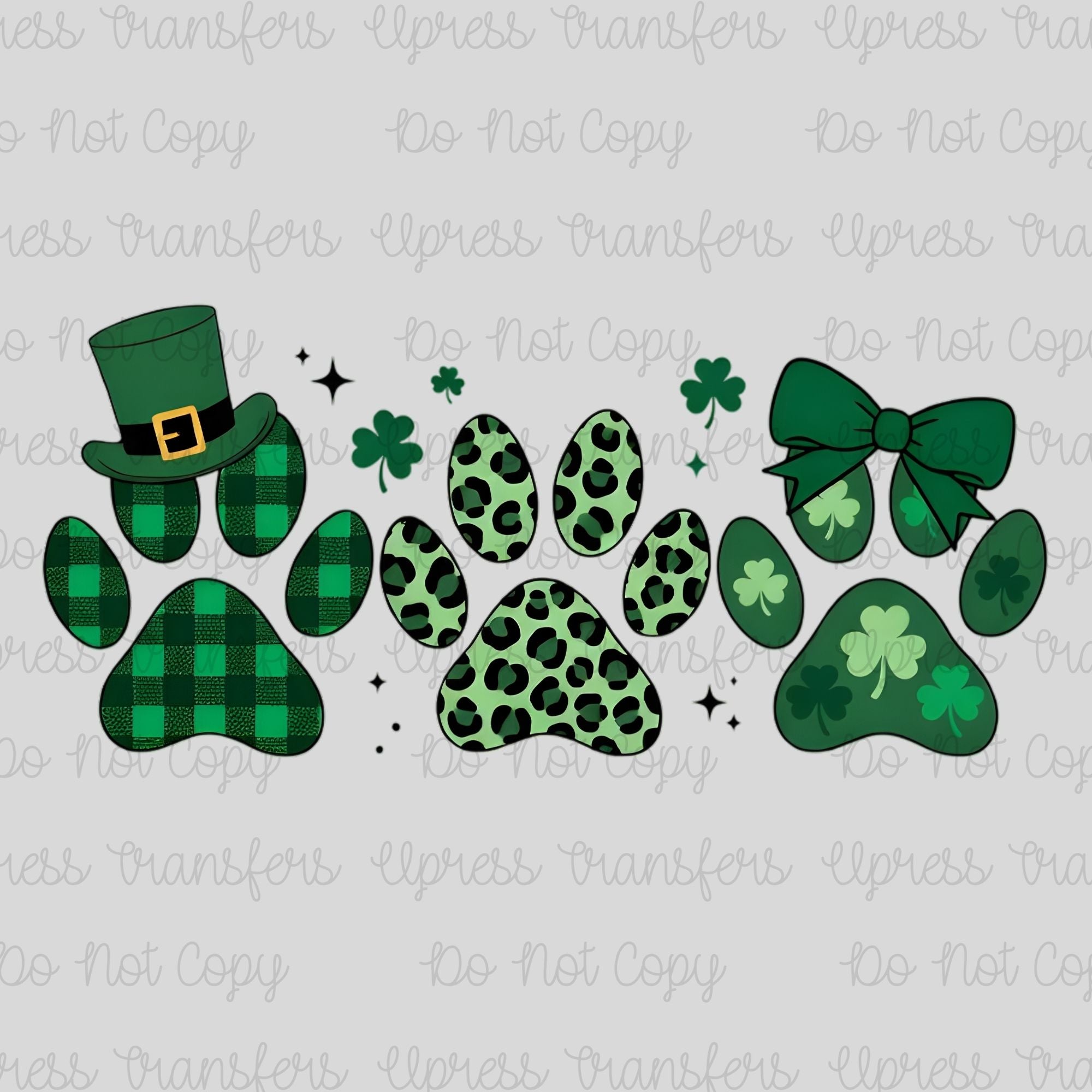 Pattys Day Paws