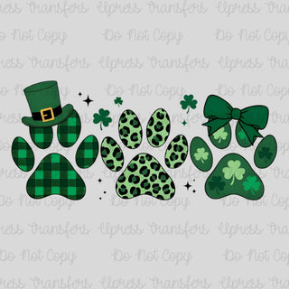 Pattys Day Paws