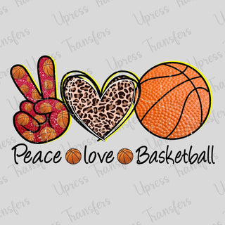Peace Love Basketball Trio