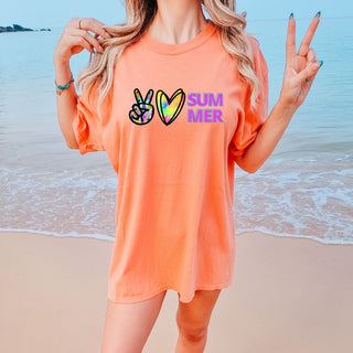 Peace Love Summer Purple