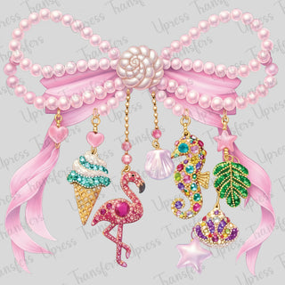 Pearl Bow Charms