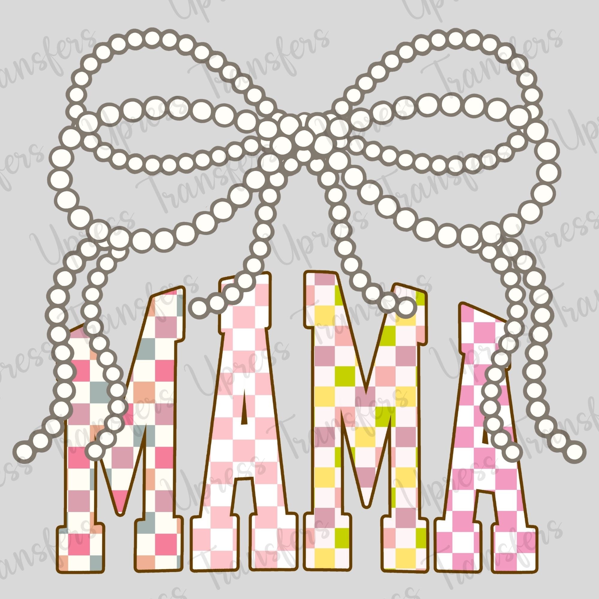 Pearl Checkered Mama