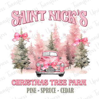 Pine Spruce Cedar Pink